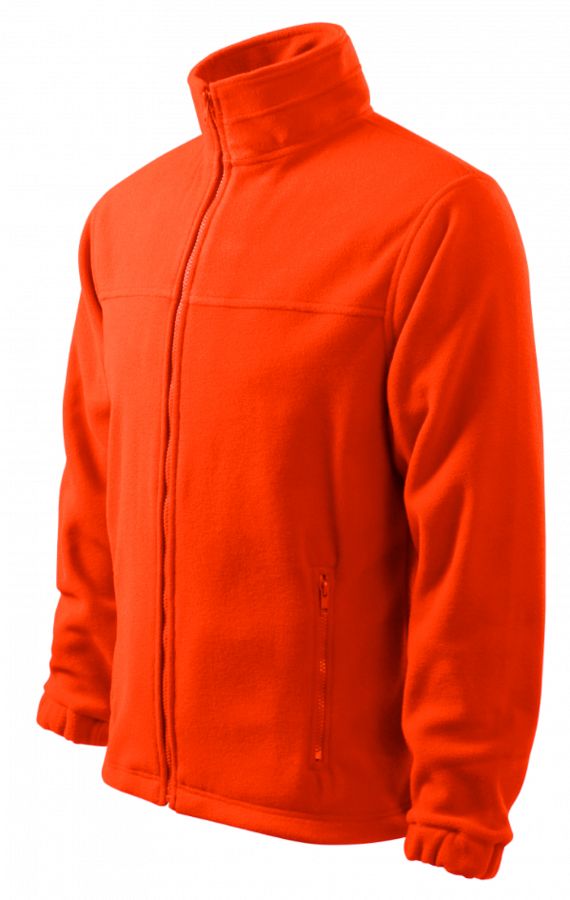 Mikina fleece pánská oranžová 501